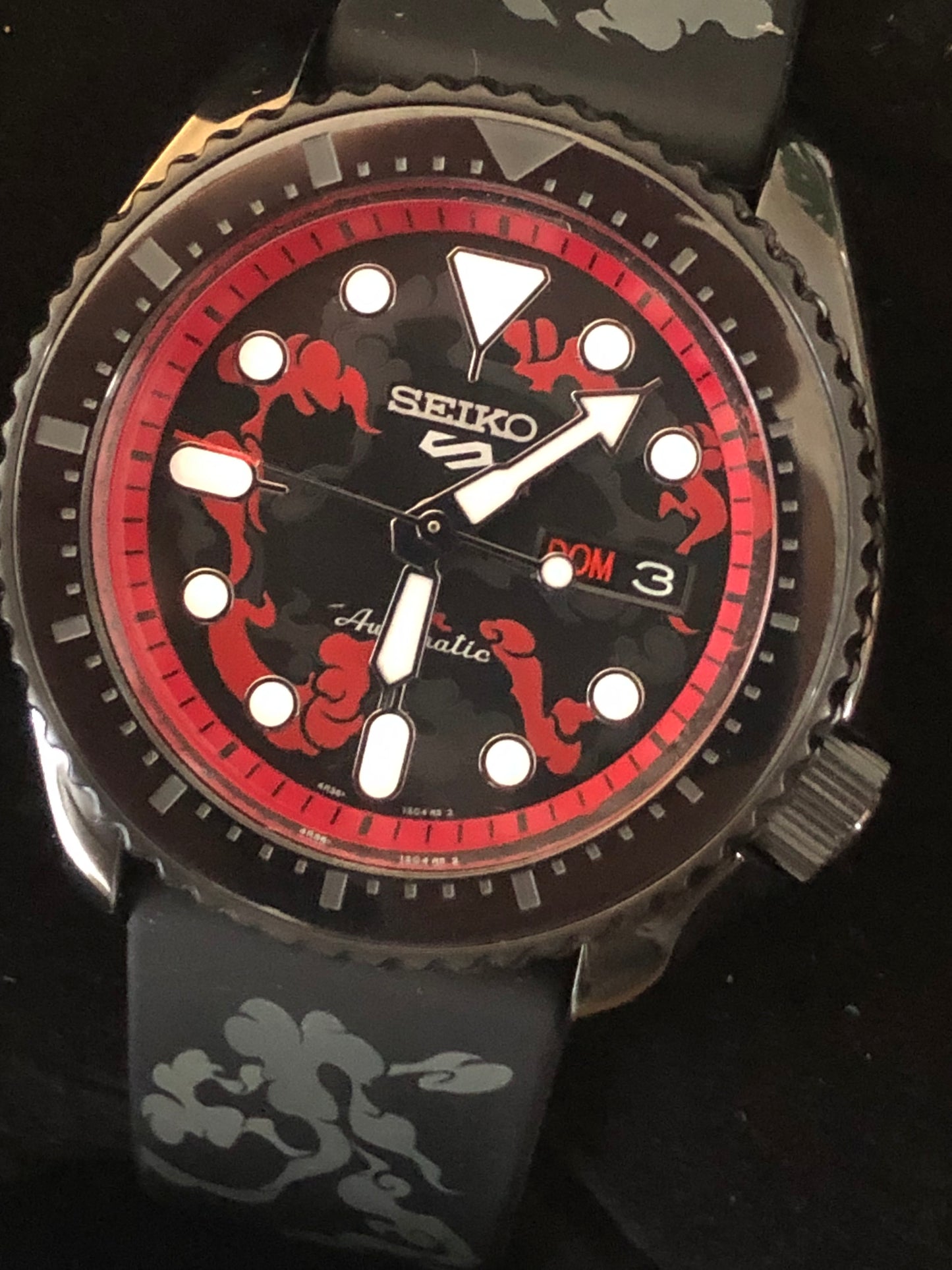 SEIKO 5 SPORTS AUTOMATIC SRPH65K1 ONE PIECE LIMITED EDITION LUFFY 5000PCS